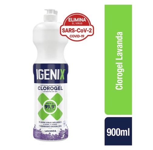 Clorogel igenix 900ml lavanda