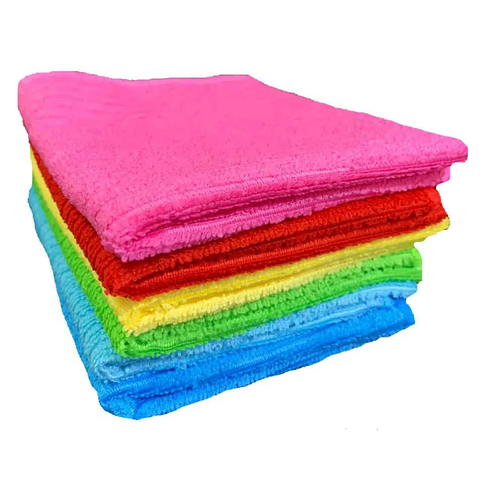 Paño microfibra colores 38X38 cms