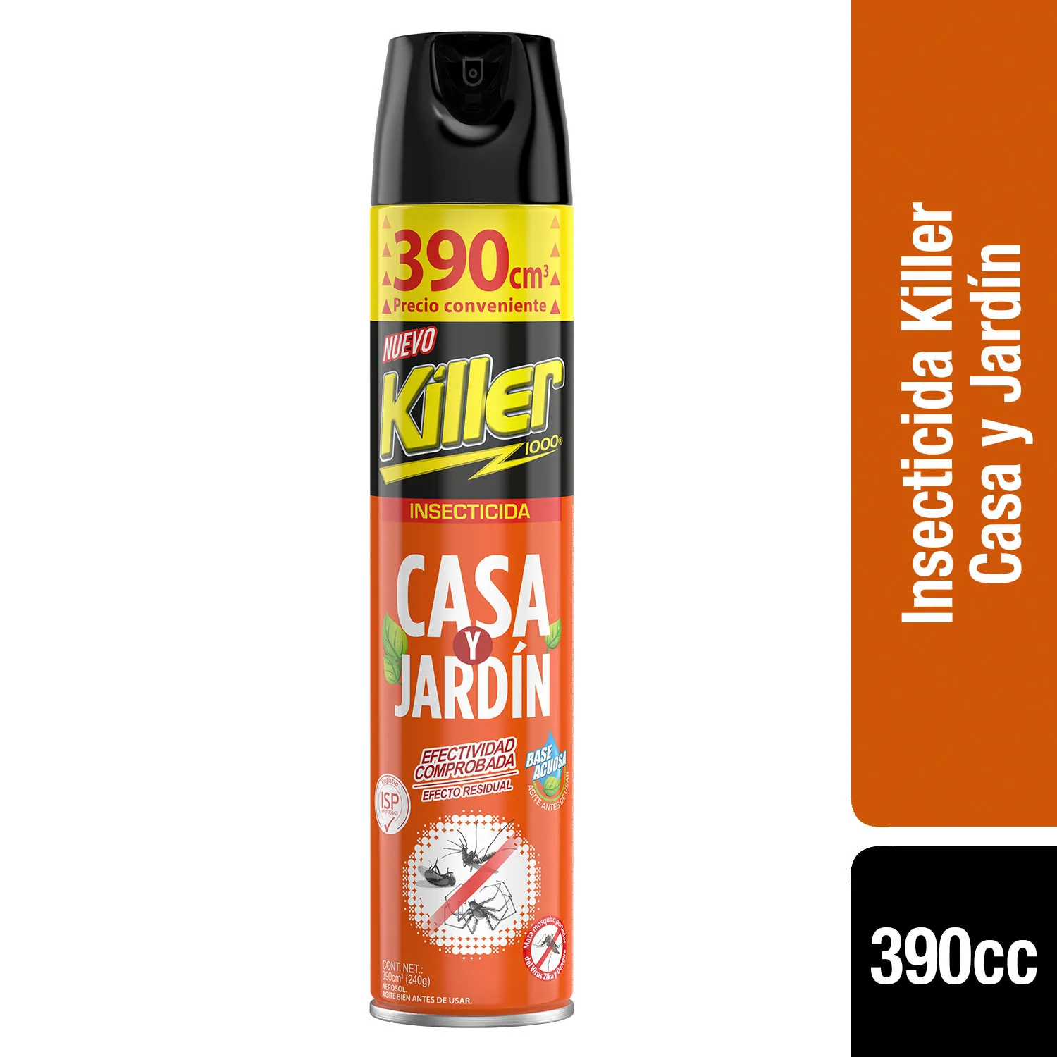 Insecticida Killer casa jardin 390cc