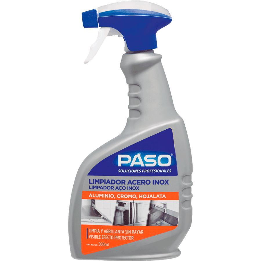 Limpiador Paso Acero Inoxidable 500 ml